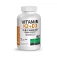 Витамин K2 90 мкг + витамин D3 5000 МЕ, 60 капсул, Bronson Laboratories