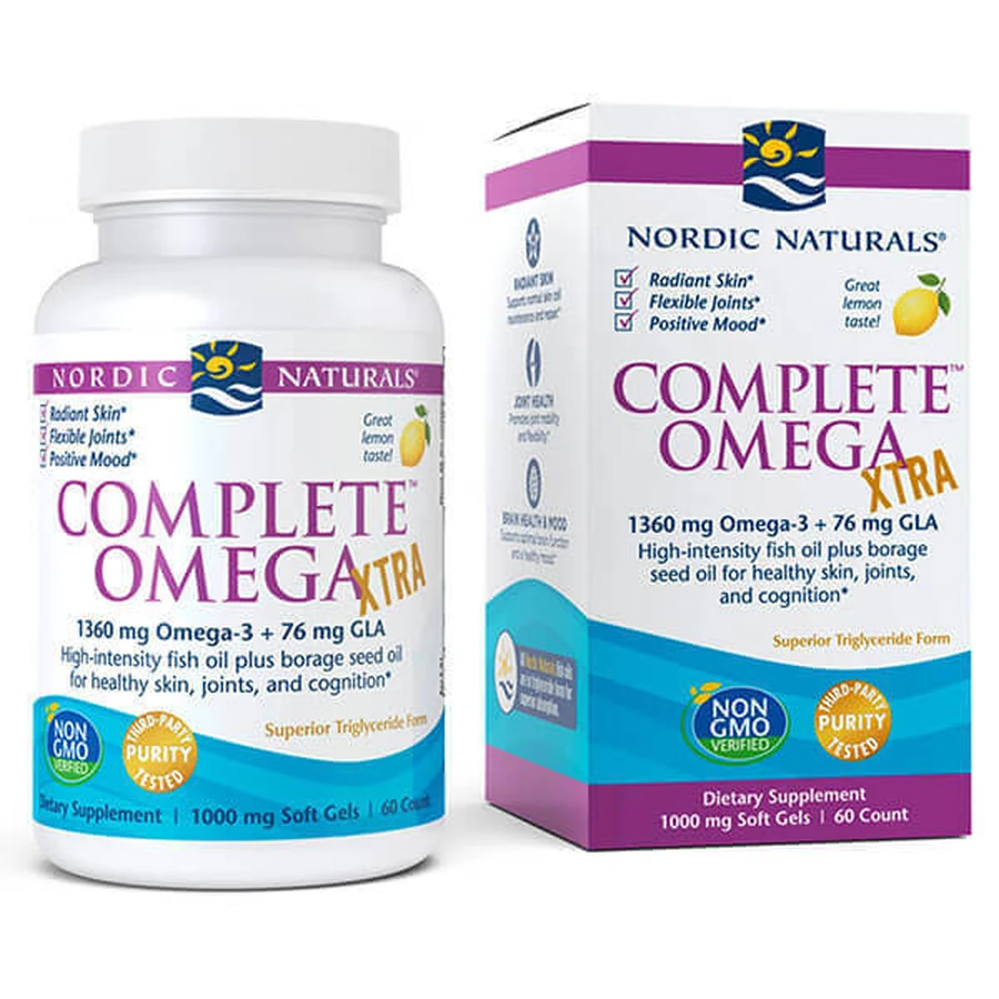 Nordic Naturals Complete Omega Xtra, 60 капсул: ціни та характеристики
