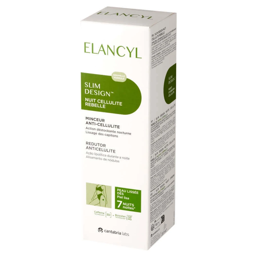 Elancyl Slim Design, крем від стійкого целюліту, нічний крем, 200 мл: ціни та характеристики