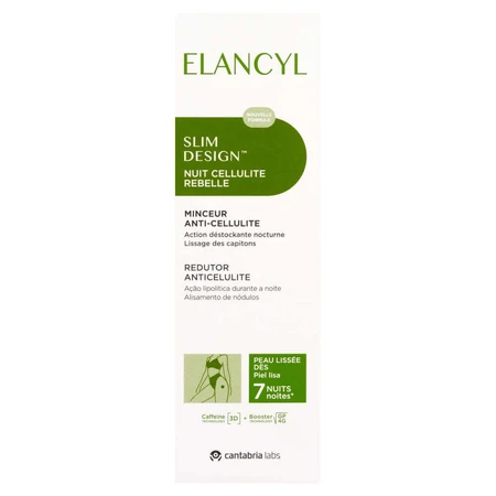 Elancyl Slim Design, крем від стійкого целюліту, нічний крем, 200 мл: ціни та характеристики