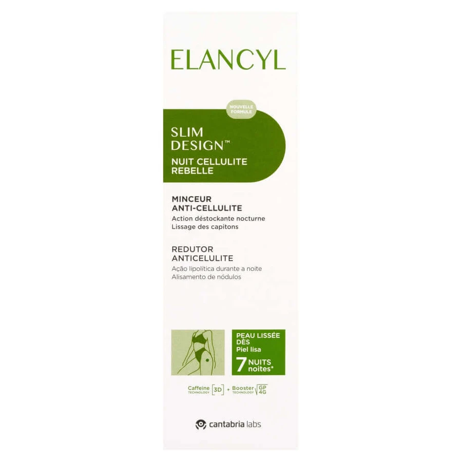 Elancyl Slim Design, крем від стійкого целюліту, нічний крем, 200 мл: ціни та характеристики
