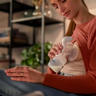 Avent, ручной молокоотсос, один, SCF430/10