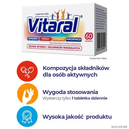 Витарал, 60 таблеток: цены и характеристики