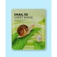 Маска для обличчя Missha Snail 3D Sheet Mask 23 г / 1 аркуш 1×23 г / 1 аркуш