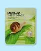 Маска для обличчя Missha Snail 3D Sheet Mask 23 г / 1 аркуш 1×23 г / 1 аркуш
