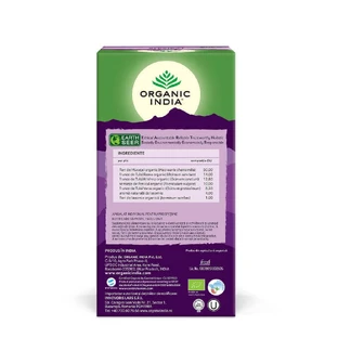 Адаптогенний жасминовий чай Tulsi, 25 пакетиків, Organic India