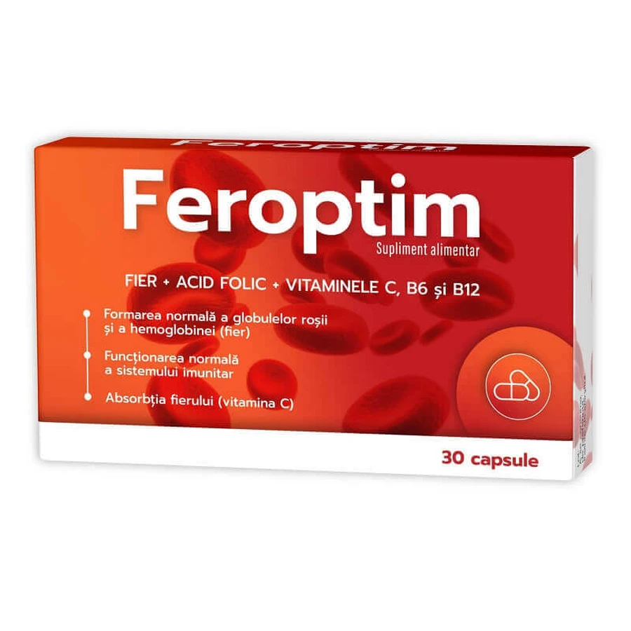 Фероптим Natur Produkt Feroptim, 30 капсул: цены и характеристики
