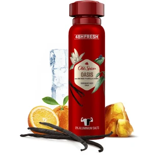 Old Spice Oasis Дезодорирующий спрей для мужчин с ароматом дымчатой ванили 150 мл