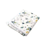 Ковдра подвійна муслінова, Планети, 80x100 см, Baltic Bebe