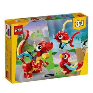 Красный дракон, +6 лет, 31145, Lego Creator 3 в 1