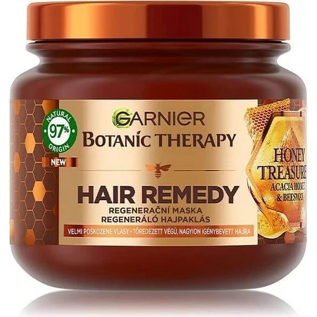 Garnier Botanic Therapy Hair Remedy Honey Treasure 1×340 ml, відновлювальна маска для пошкодженого волосся, 340 мл: ціни та характеристики