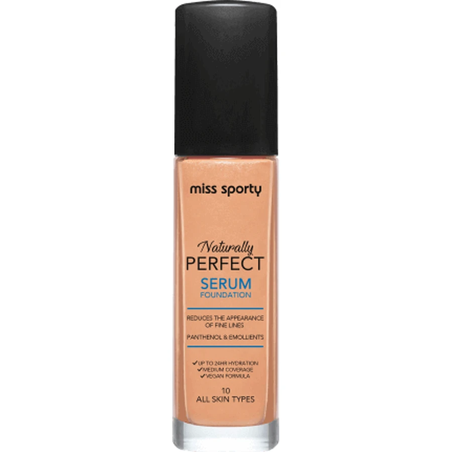 Miss Sporty Naturally Perfect Serum Foundation n.10, 1 шт.: цены и характеристики
