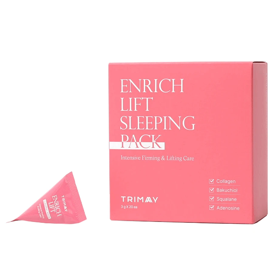 Лифтинговые ночные маски, Enrich-Lift Pack, Trimay, 3 г x 20 шт.: цены и характеристики