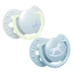 Lovi Baby Shower, пустышка, силикон, динамическая, мальчик, 22/900, от 0-2 месяцев, 2 шт.