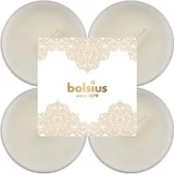 Ароматические свечи Bolsius Maxi Golden Pin 1×8 шт, белые свечи
