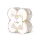 Ароматичні свічки Bolsius Tea Maxi Golden Lace 1×8 шт, білі свічки: ціни та характеристики