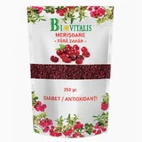 Черная смородина без сахара, 250 г, Biovitalis
