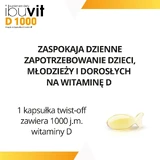 Ибувит D 1000 МЕ для детей старше 1 года и взрослых 30 капсул с закруткой