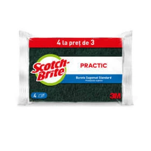 Губка Scotch&Soda Scotch brite стандартної форми, 4 шт.