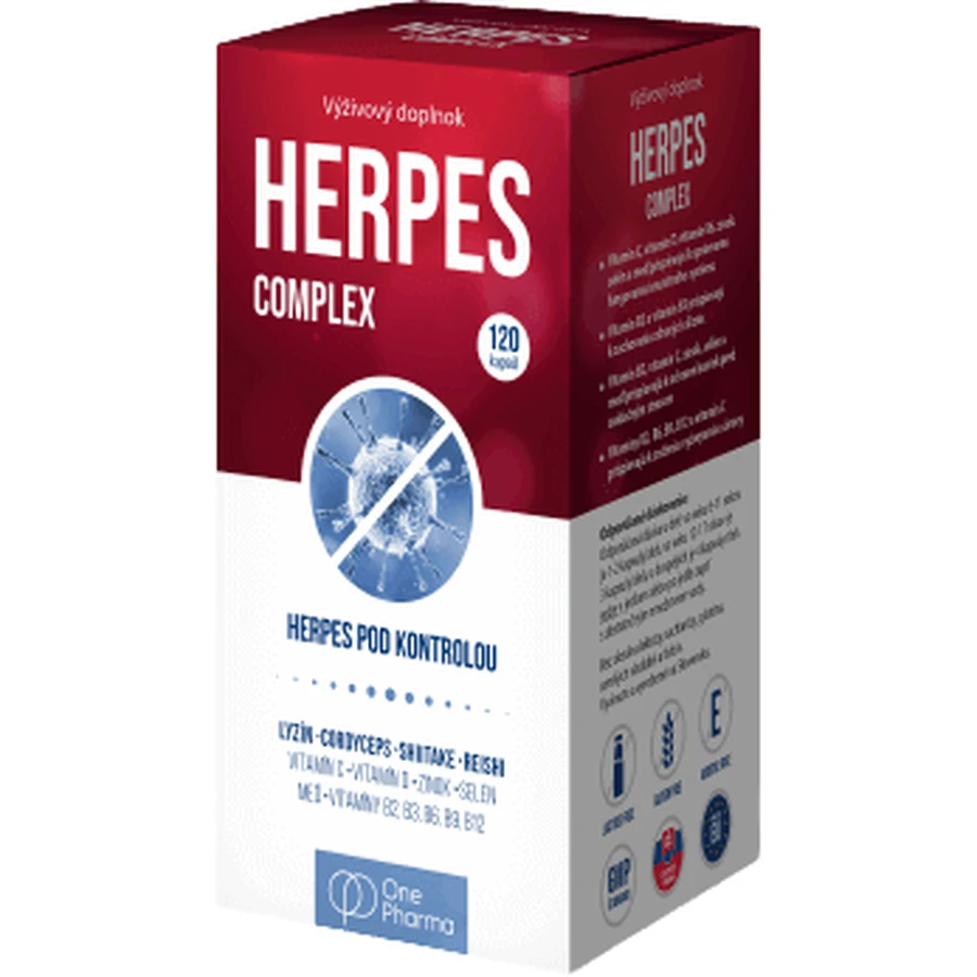 OnePharma HERPES COMPLEX 120 капсул: цены и характеристики