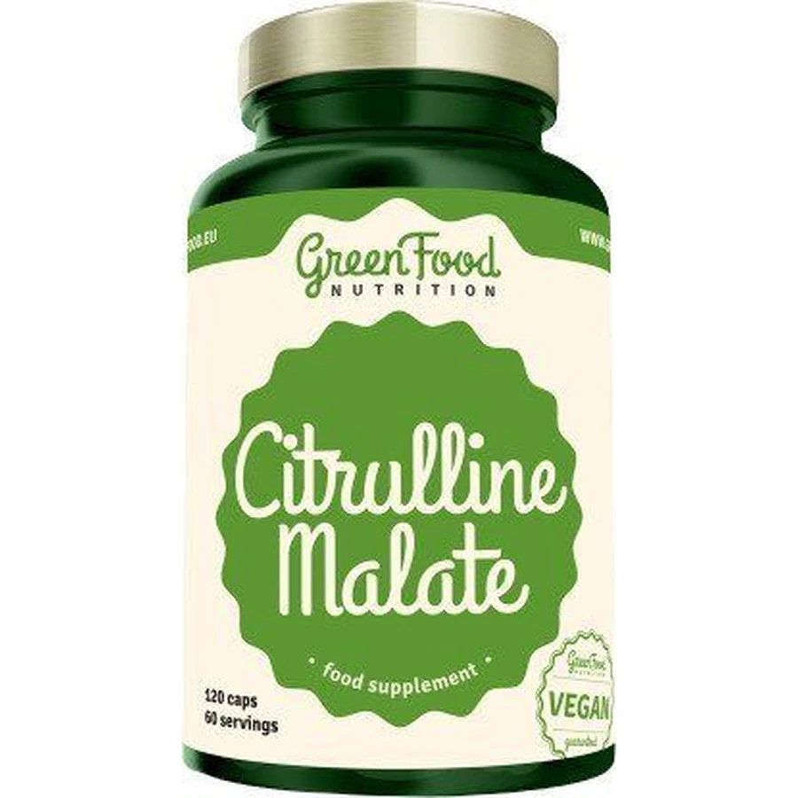 GreenFood Nutrition Цитрулін малат 120 капсул: ціни та характеристики