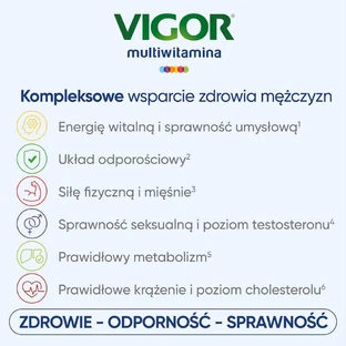 Полівітамінний комплекс Vigor On 50+, 60 таблеток
