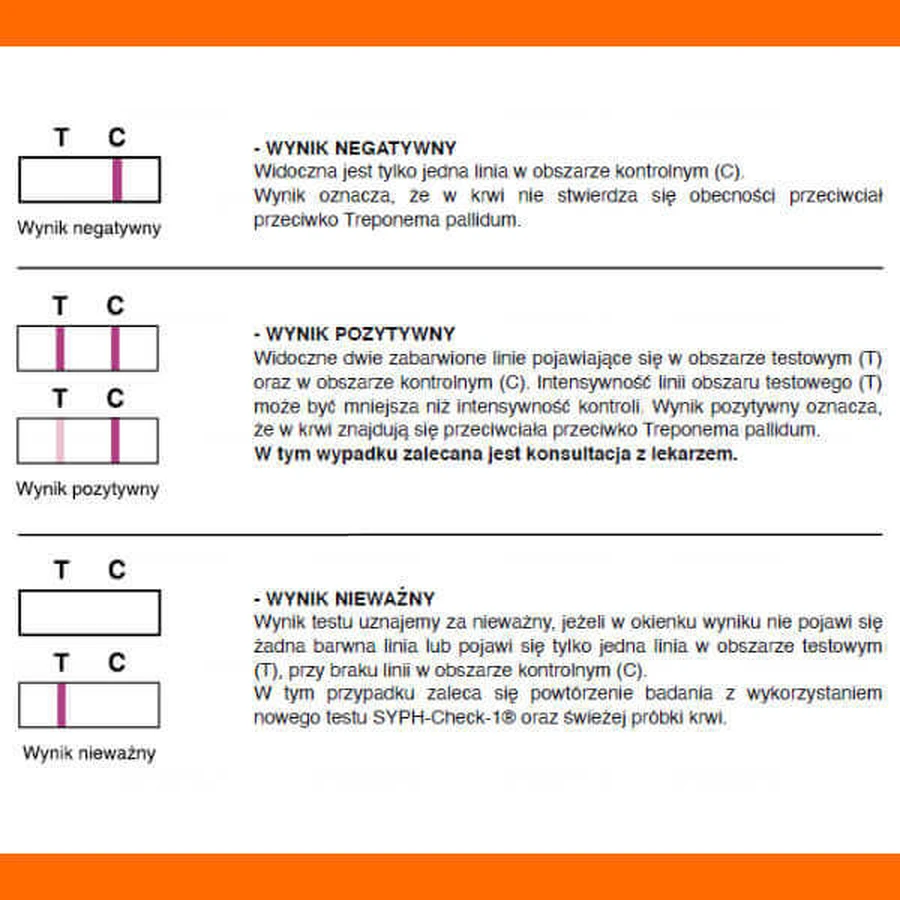 LabHome Syph-Check-1, аналіз крові для виявлення антитіл до T. pallidum, kiy diagnosis, 1 уп.: ціни та характеристики