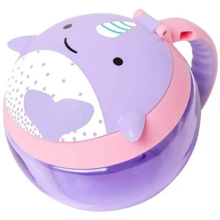 Skip Hop Zoo Нарвал контейнер на присосках 12м+: цены и характеристики