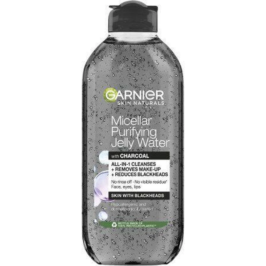 Міцелярна вода Garnier Pure Active з гелевою текстурою з активованим вугіллям, 400 мл: ціни та характеристики