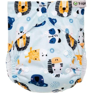 T-TOMI Diaper AIO - Пеленальний комплект Patents Koalas 1×2 шт, трусики-підгузники