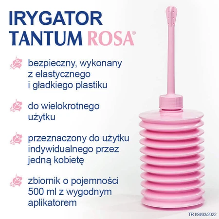 Tantum Rosa, ирригатор для интимной гигиены, 500 мл: цены и характеристики