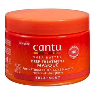 Маска для волос Cantu For Natural Hair Deep Treatment Masque, интенсивная, 340 г