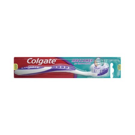 Зубна щітка colgate massager soft