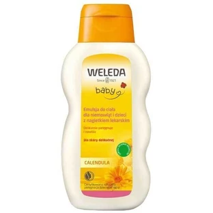 Weleda Calendula Baby, лосьон для тела с календулой для младенцев и детей, 200 мл