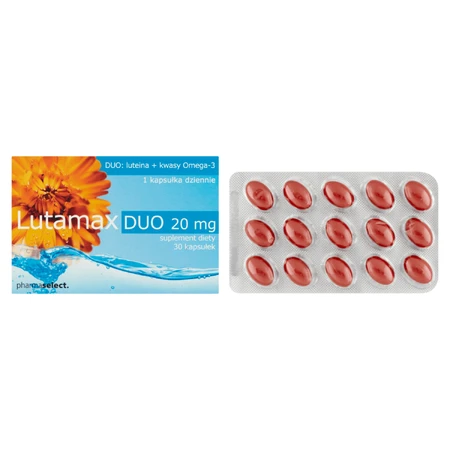 Лутамакс Дуо 20 мг Pharmaselect Lutamax Duo, 30 капсул: ціни та характеристики