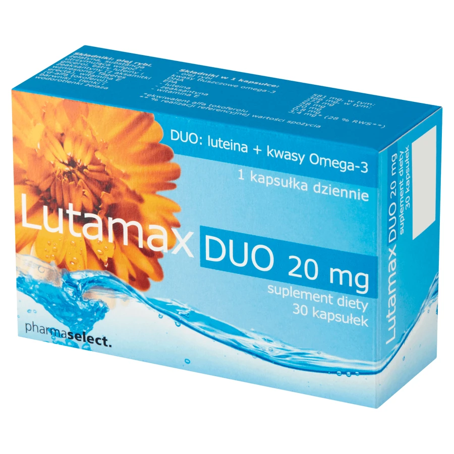 Лутамакс Дуо 20 мг Pharmaselect Lutamax Duo, 30 капсул: ціни та характеристики