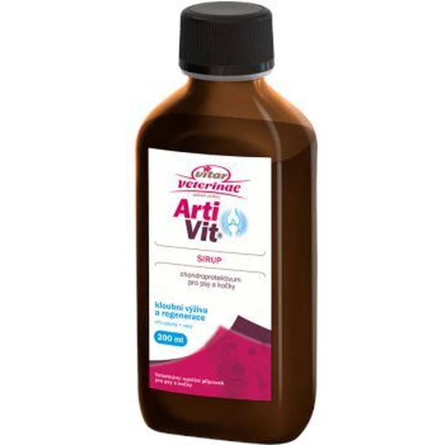 Vitar Veterinae Artivit сироп 200 мл: цены и характеристики