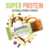 Purella Superfoods Protein, протеиновый батончик, орехи в карамели, 45 г