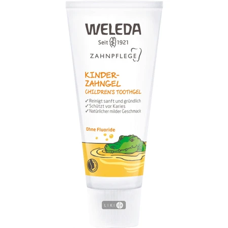 Зубний гель Weleda для дітей, 50 мл: ціни та характеристики
