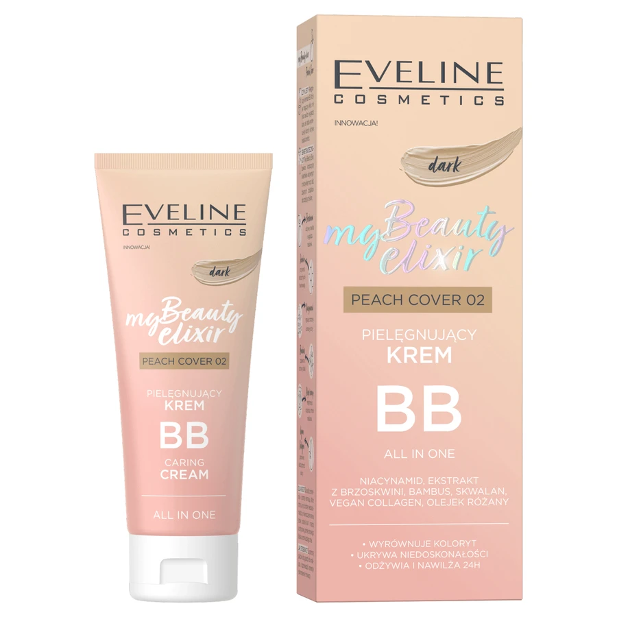 Eveline Cosmetics My Beauty BB Cream all in one 02 Peach Cover Dark, 30 мл: цены и характеристики