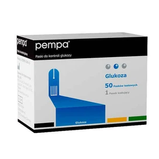 Полоски для контроля глюкозы Pempa BK6-G, 50 штук