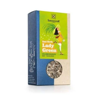 Органический зеленый чай с лемонграссом Lady Green, 90 г, Sonnentor