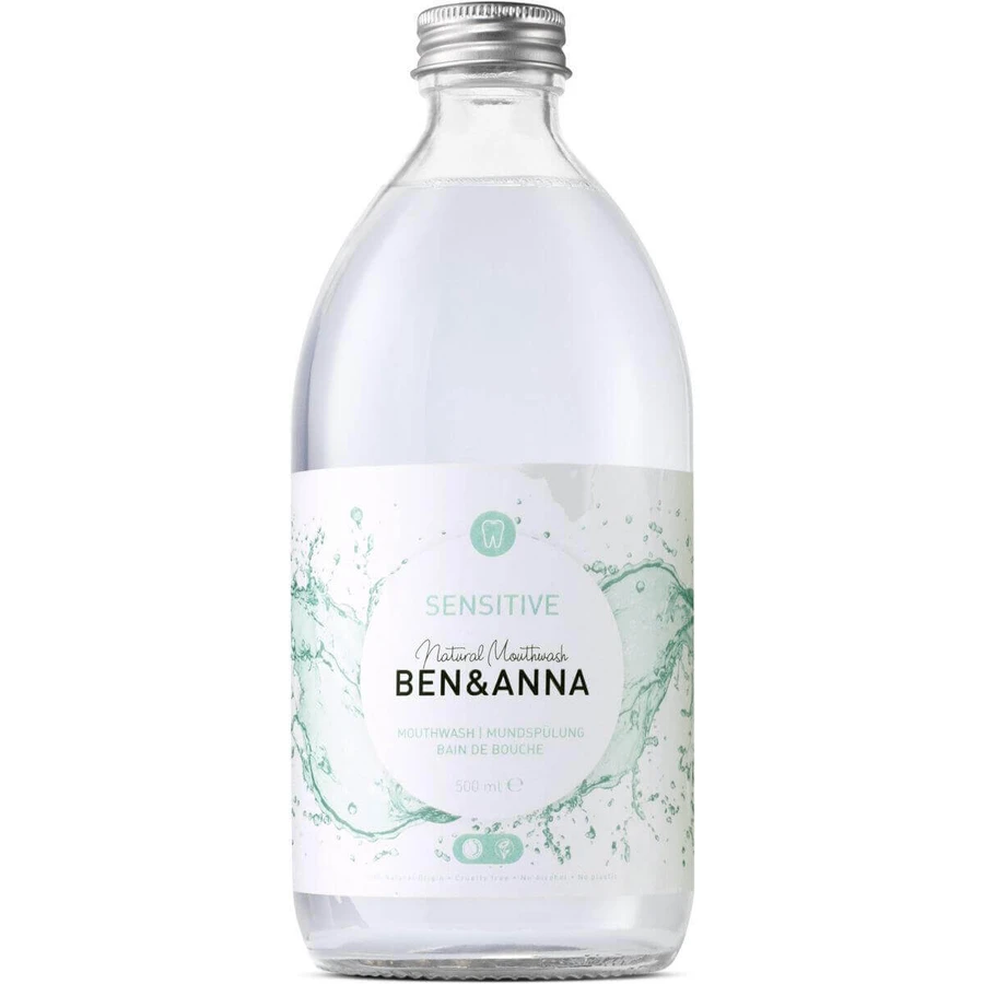 Ben & Anna Ополіскувач для порожнини рота для чутливих зубів Sensitive 500 мл: ціни та характеристики