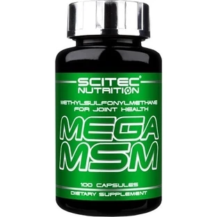 Scitec Nutrition Mega MSM 1×100 cps, дієтична добавка