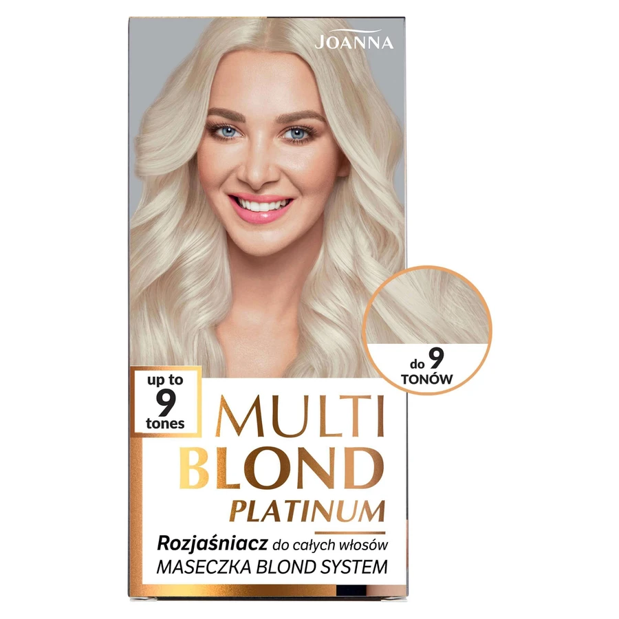 Joanna Multi Blonde Platinum освітлювач для воску до 9 тонів: ціни та характеристики