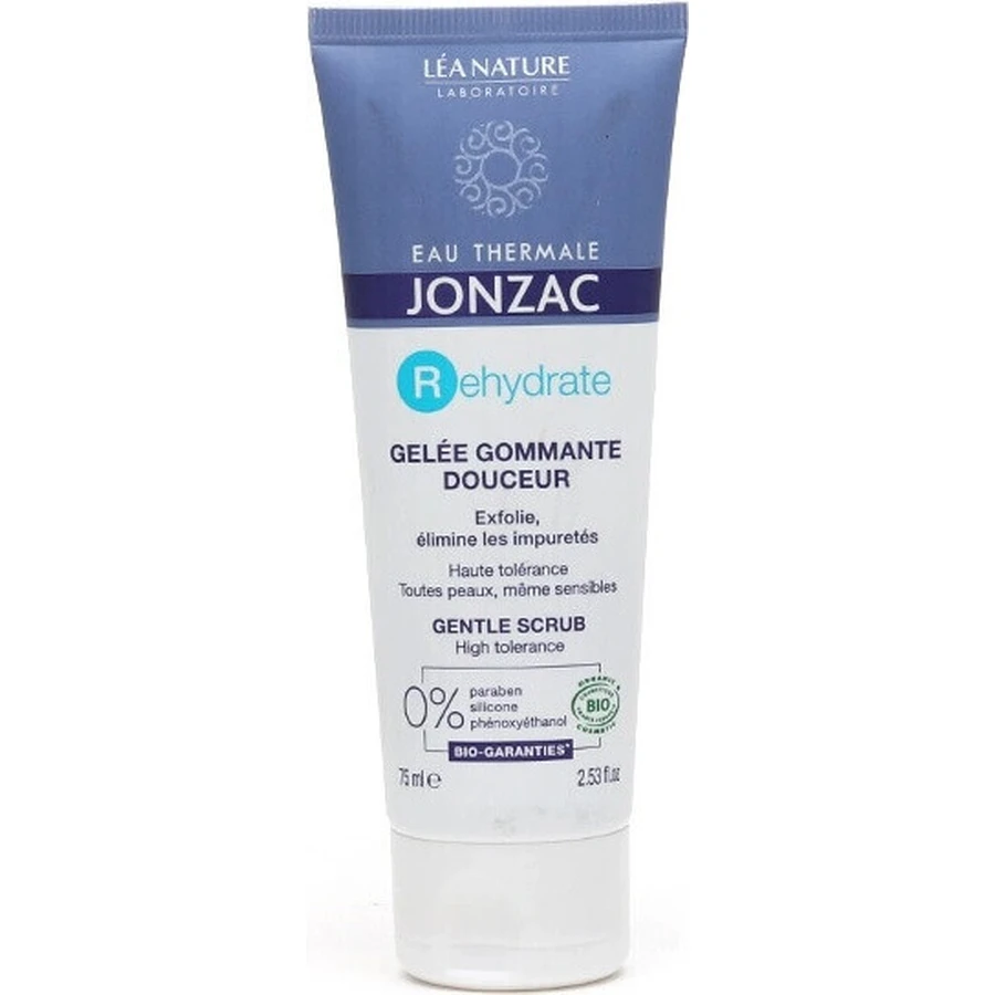 JONZAC Rehydrate GENTLE PEELING GEL BIO для обличчя 1×75 мл, гель-пілінг: ціни та характеристики