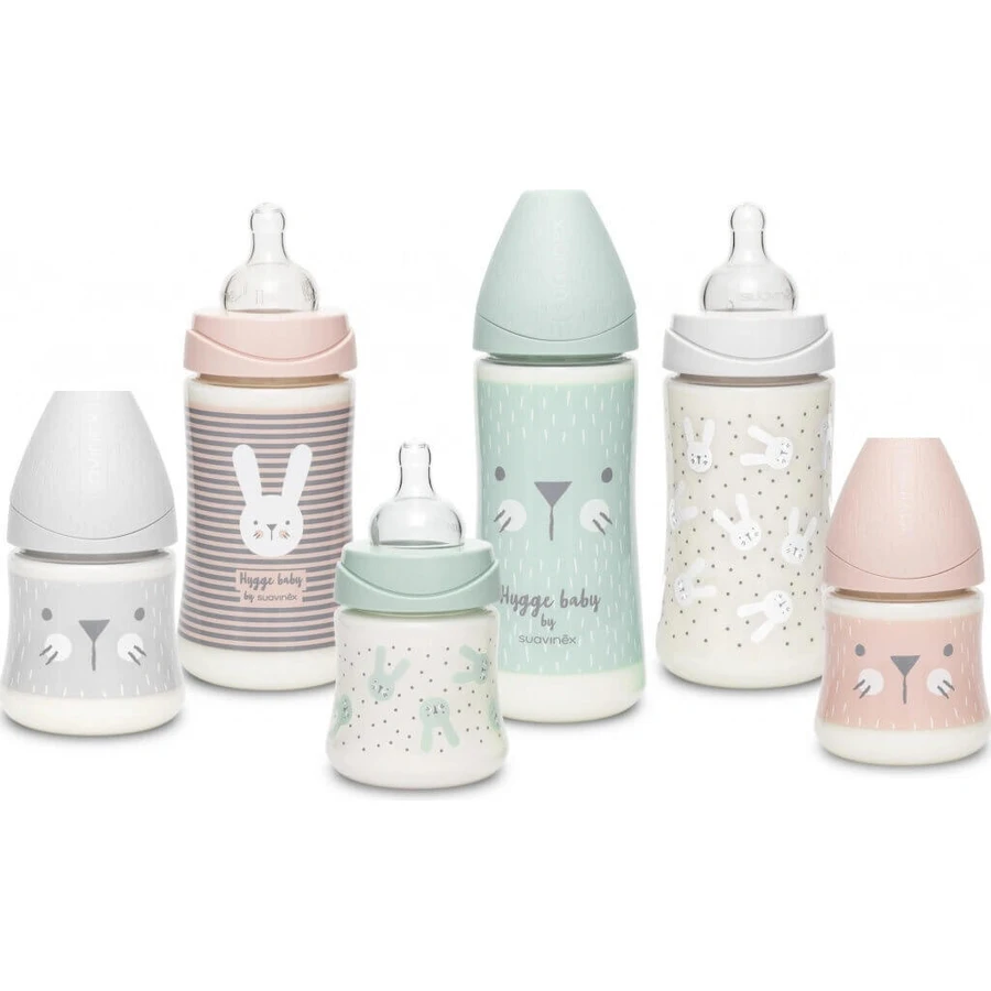 Suavinex Prem Flasa 360 мл L Hygge Fuzzies Rose 1×1 шт, faa: ціни та характеристики