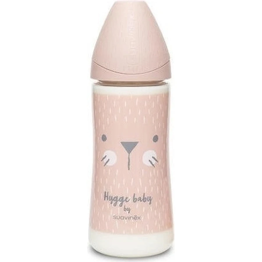 Suavinex Prem Flasa 360 мл L Hygge Fuzzies Rose 1×1 шт, faa: ціни та характеристики