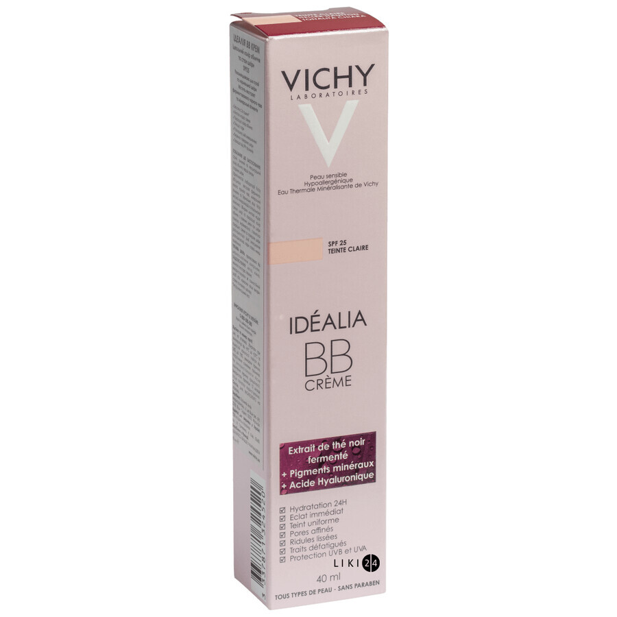  BB-крем Vichy Ідеалія 40 мл, світлий: ціни та характеристики