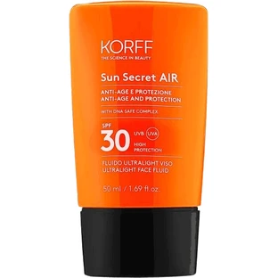 Korff Sun Secret Ultralight Skin Fluid Spf30: Сонцезахисний флюїд Sun Secret Ultralight Skin Fluid SPF30 50 мл